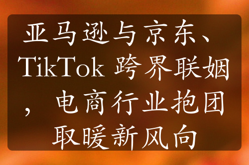 亚马逊与京东、TikTok 跨界联姻，电商行业抱团取暖新风向